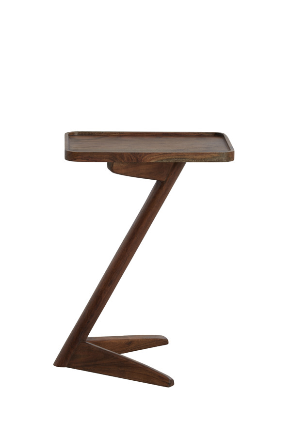 Light & Living Bijzettafel 45x42x63 cm QIANO acacia hout bruin