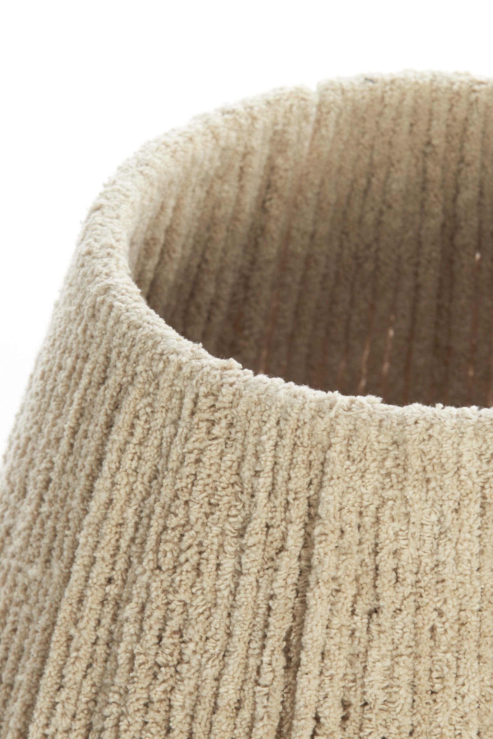 Light & Living Kap drum 35-20-30 cm MEDANA chenille crème