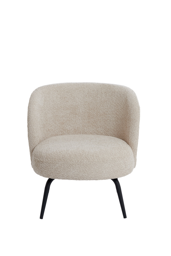 Light & Living Stoel 68x67x72 cm DIEYDA beige-zwart