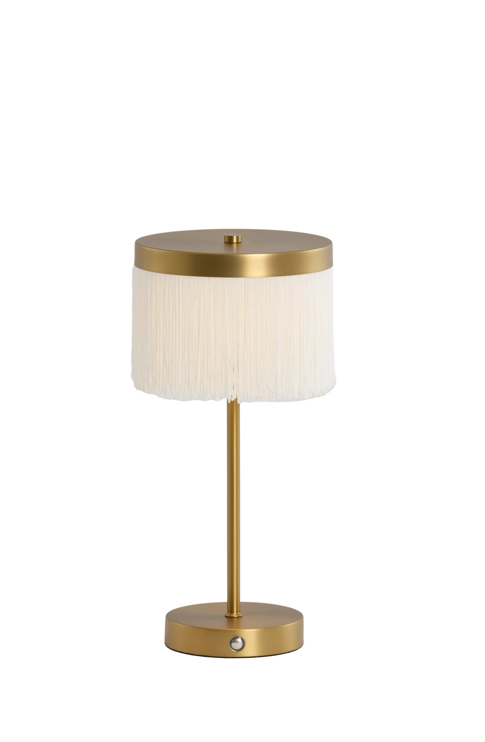 Light & Living Tafellamp LED Ø17x35 cm DINY antiek brons+crème