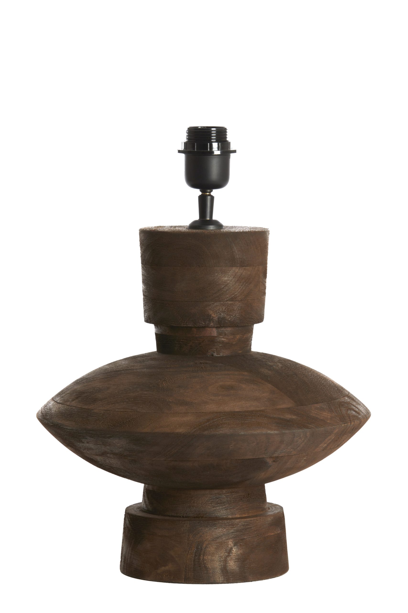 Light & Living Lampvoet Ø31x31 cm FIERA hout mat donker bruin