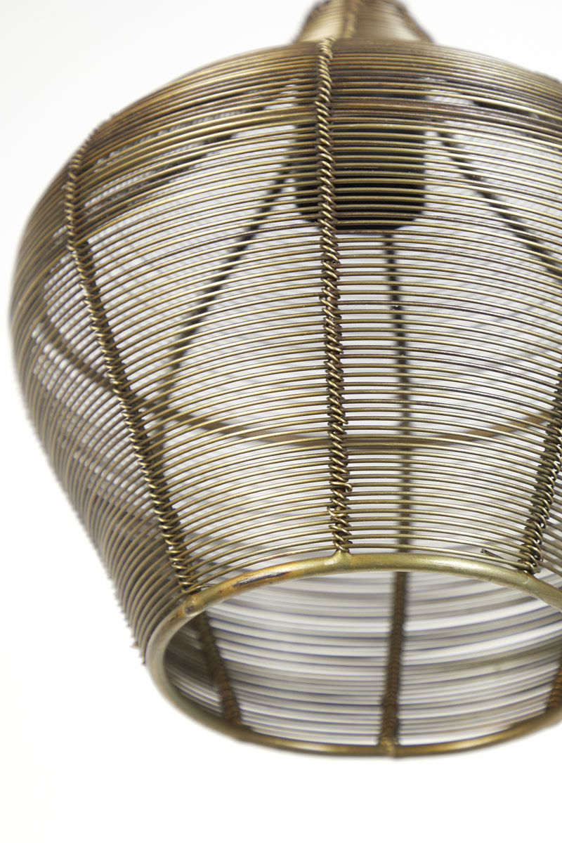 Light & Living Hanglamp 5L 100x20x122 cm ALVARO antiek brons