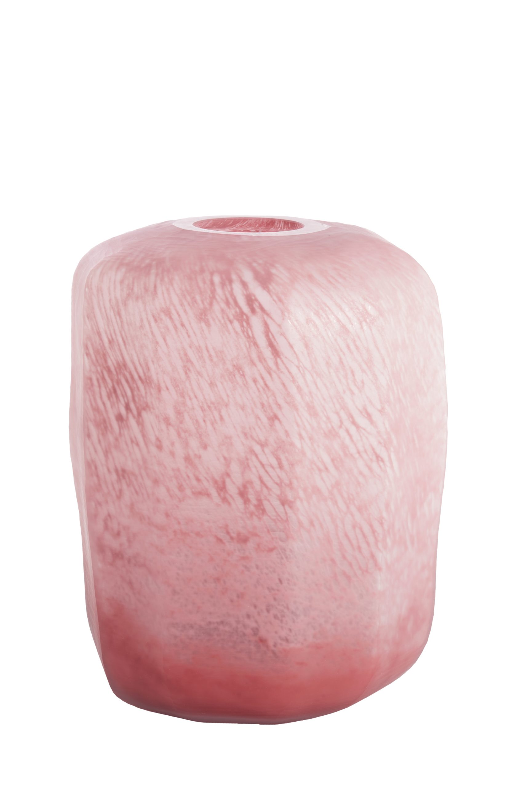 Light & Living Vaas Ø33x42 cm PACENGO glas koraal-licht roze