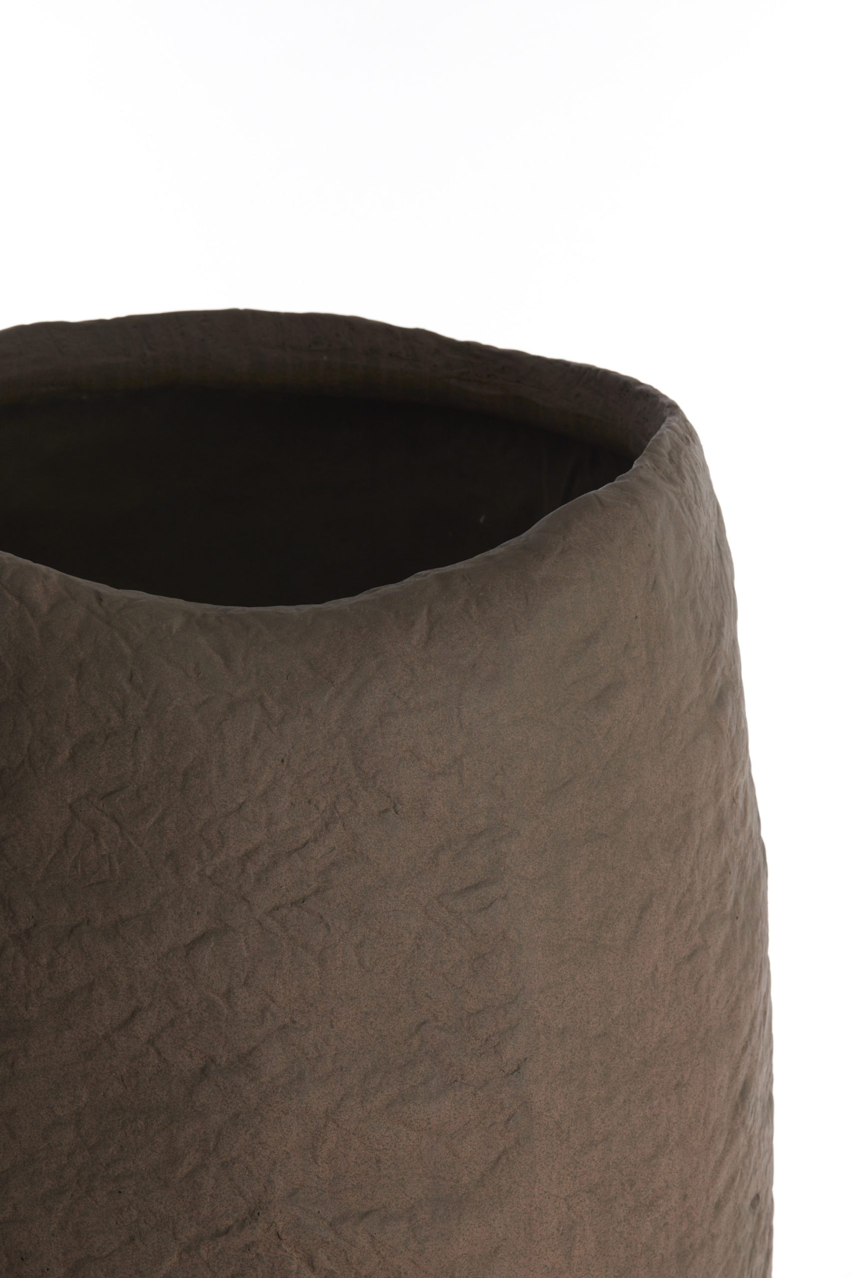 Light & Living Vaas deco Ø59x90 cm TINGRI bruin