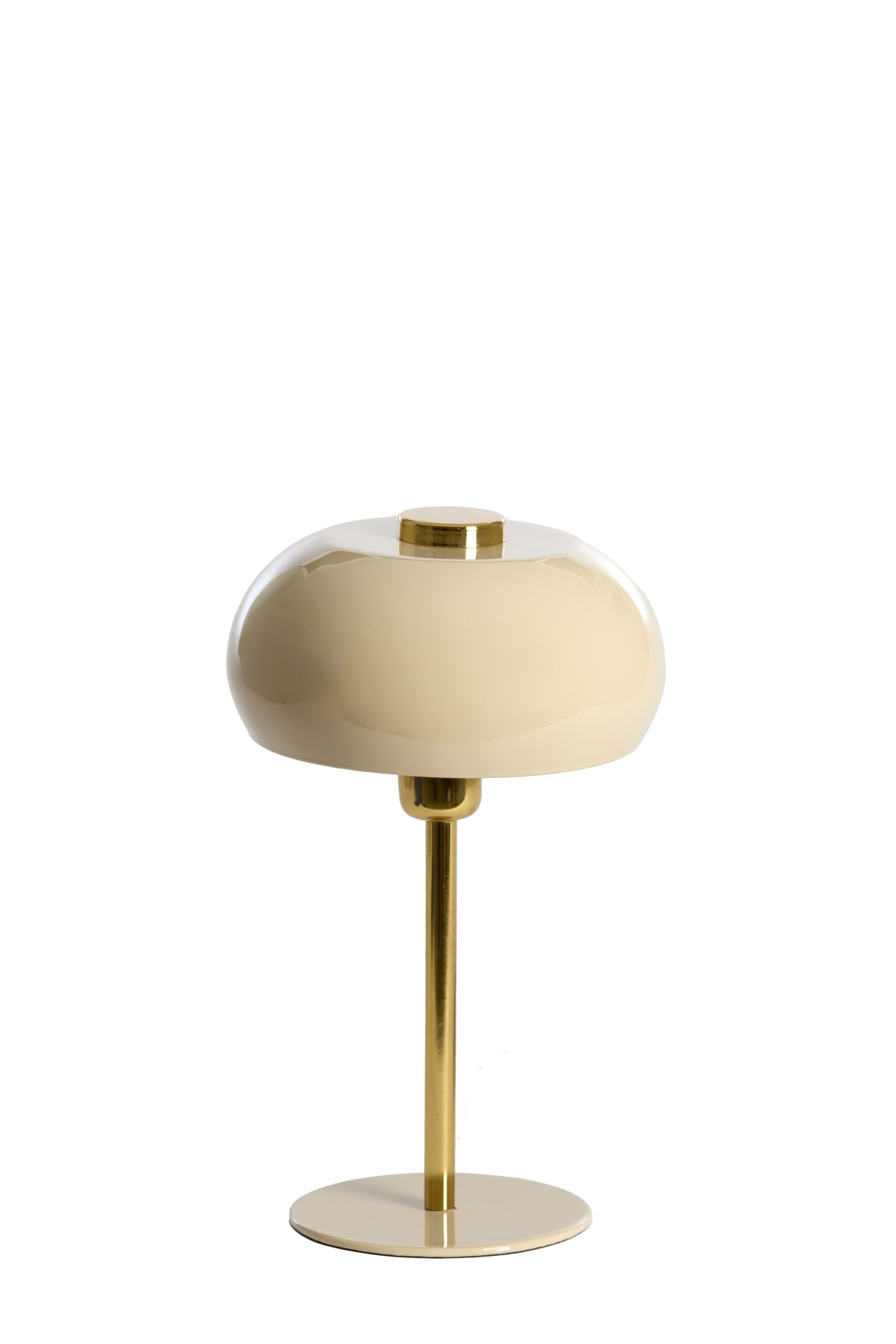 Light & Living Tafellamp Ø22x34 cm SURIN glans licht grijs+goud