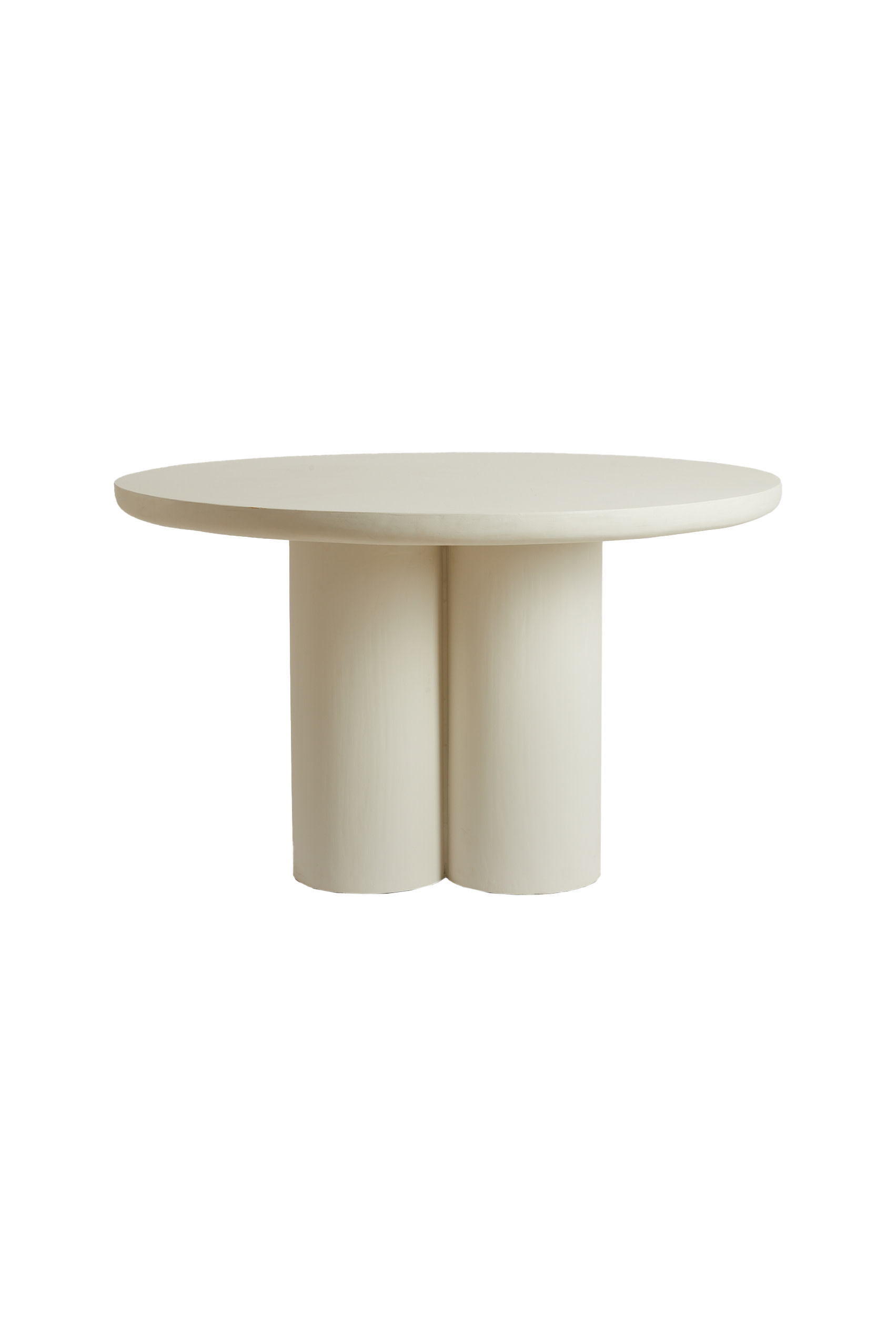 Light & Living Eettafel Ø130x78 cm MIZUHO crème