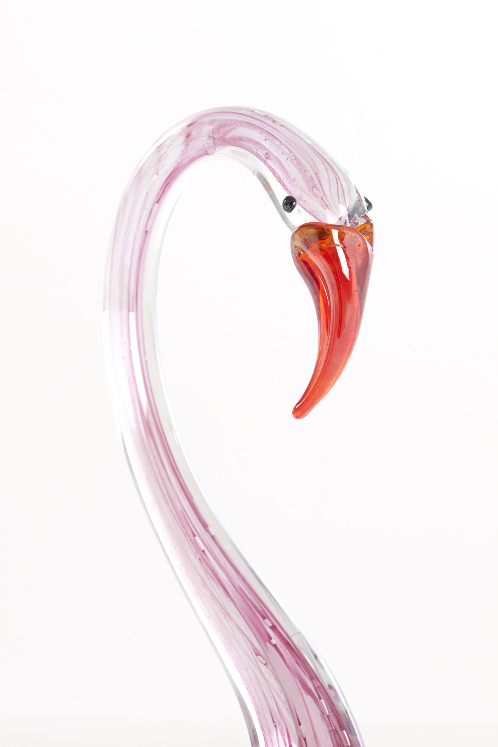 Light & Living Ornament 17x9,5x29 cm SWAN glas roze