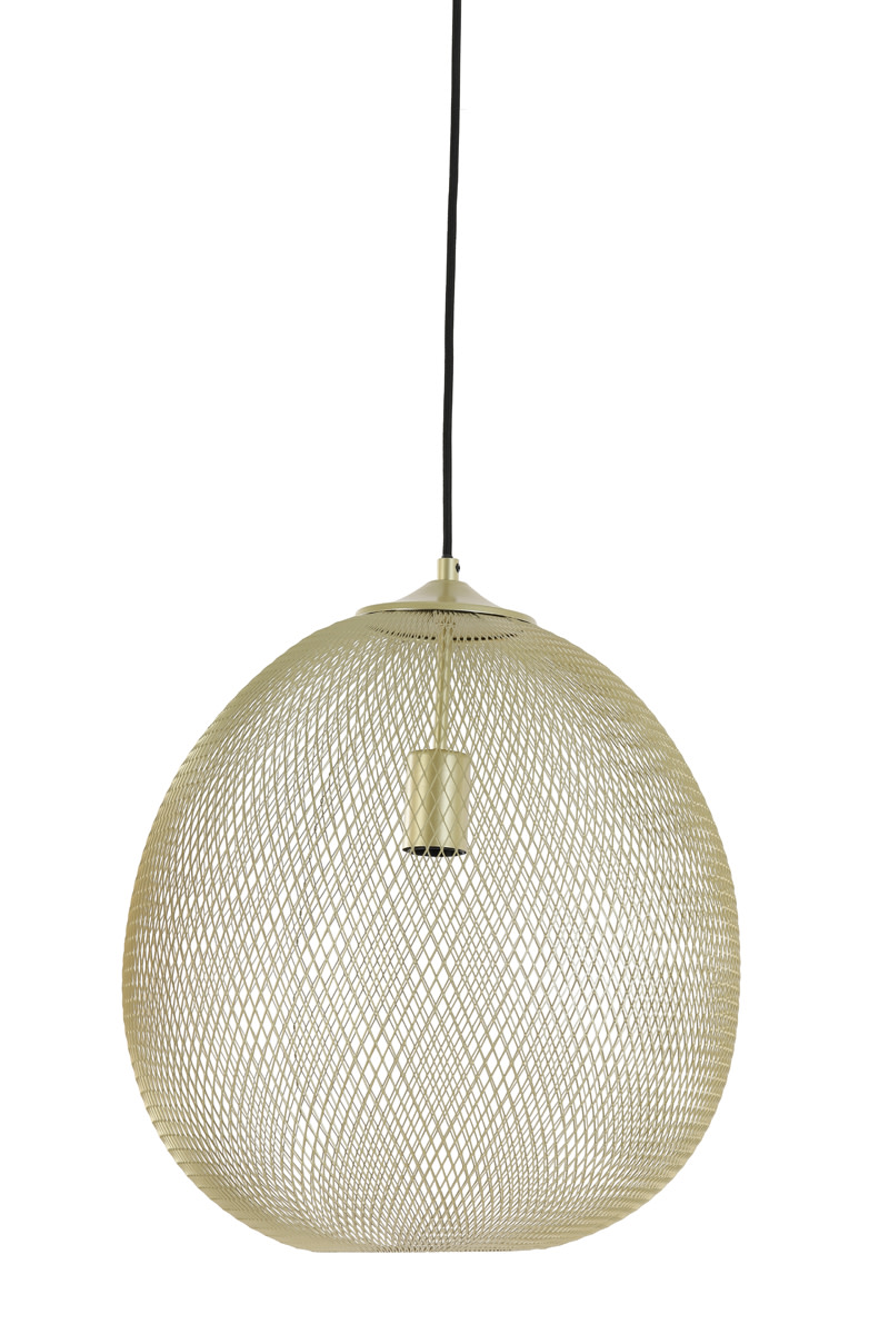 Light & Living Hanglamp Ø40x45 cm MOROC goud