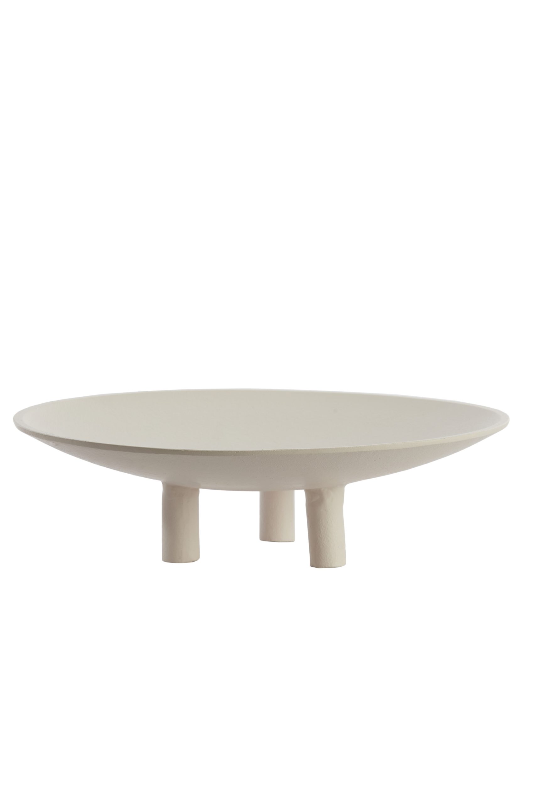 Light & Living Plateau op voet Ø40x11 cm TABUA crème