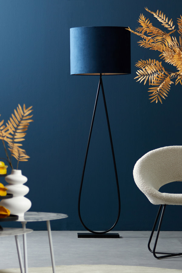 Light & Living Vloerlamp 35x17x137 cm TAMSU mat zwart