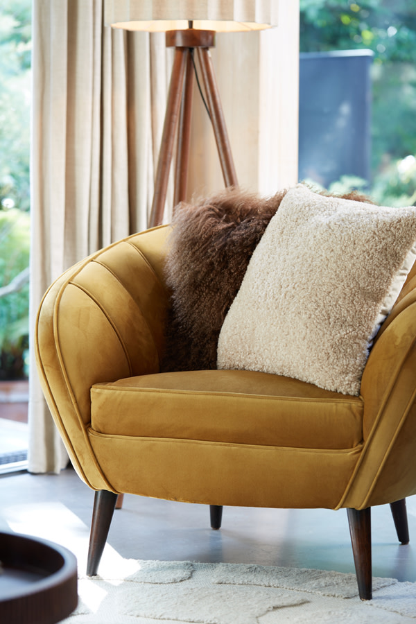 Light & Living Kussen 45x45 cm LINA beige
