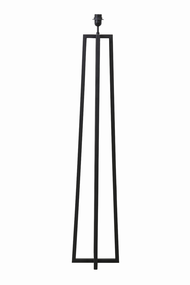 Light & Living Vloerlamp 25x25x130 cm MILEY mat zwart
