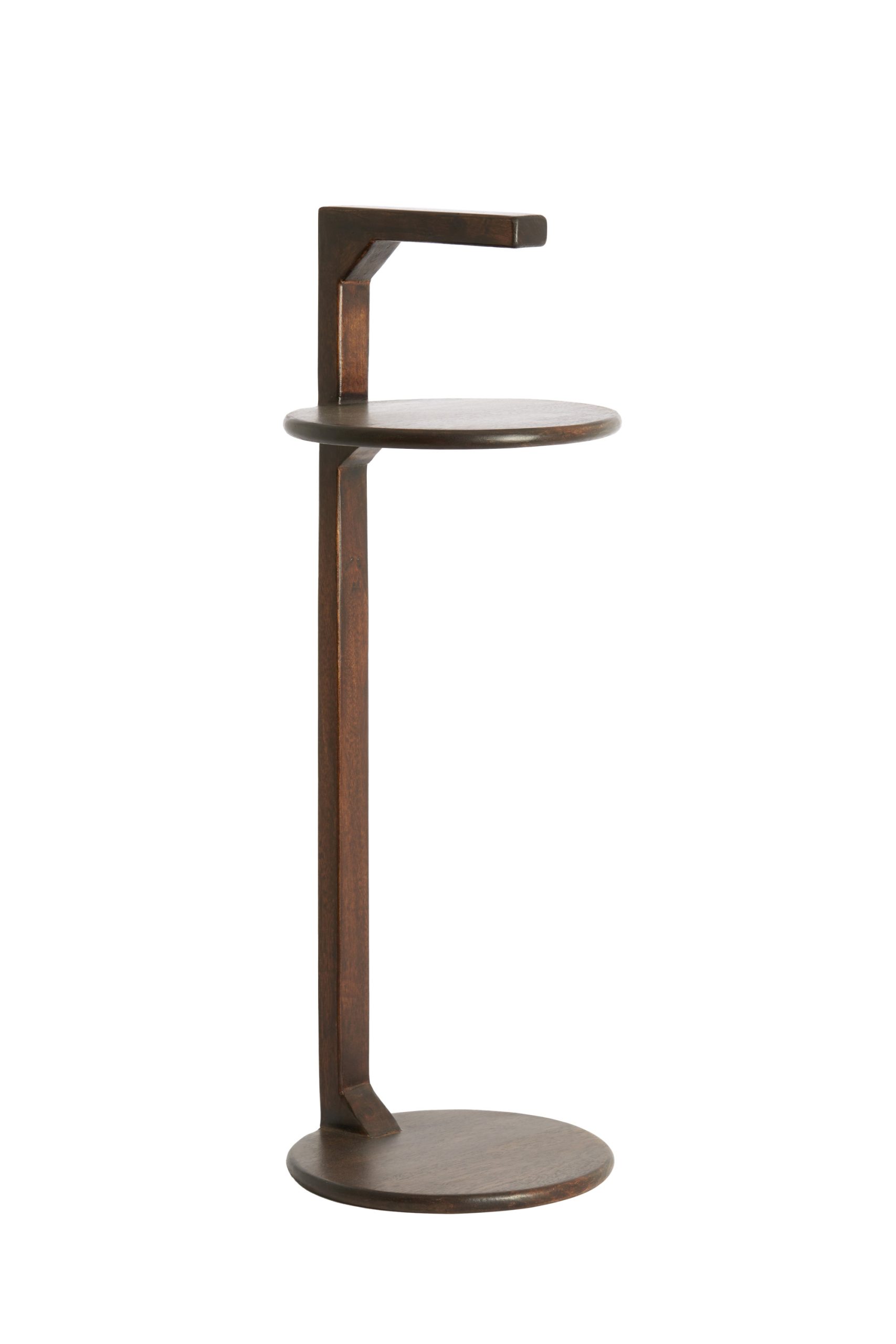 Light & Living Bijzettafel Ø26x77 cm DELMINO mango hout chocolade bruin