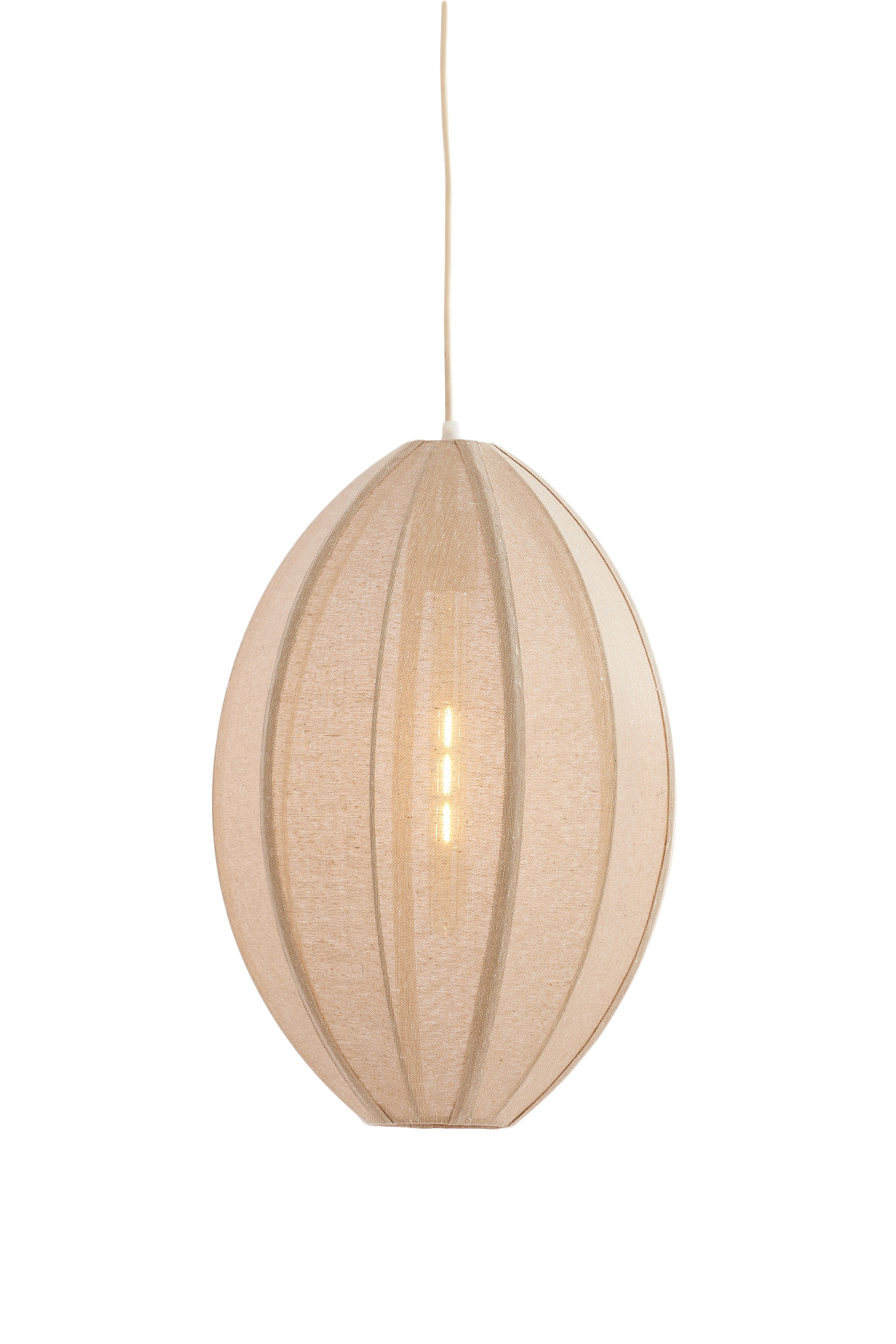 Light & Living Hanglamp Ø38x51 cm MILATOS jute naturel