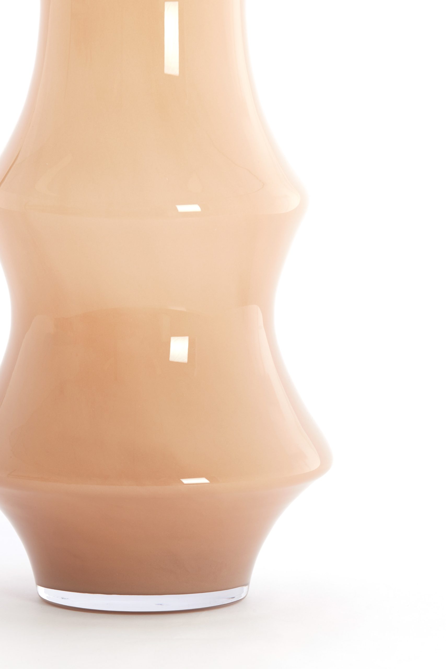 Light & Living Vaas Ø23,5x70 cm FIORENZA glas karamel