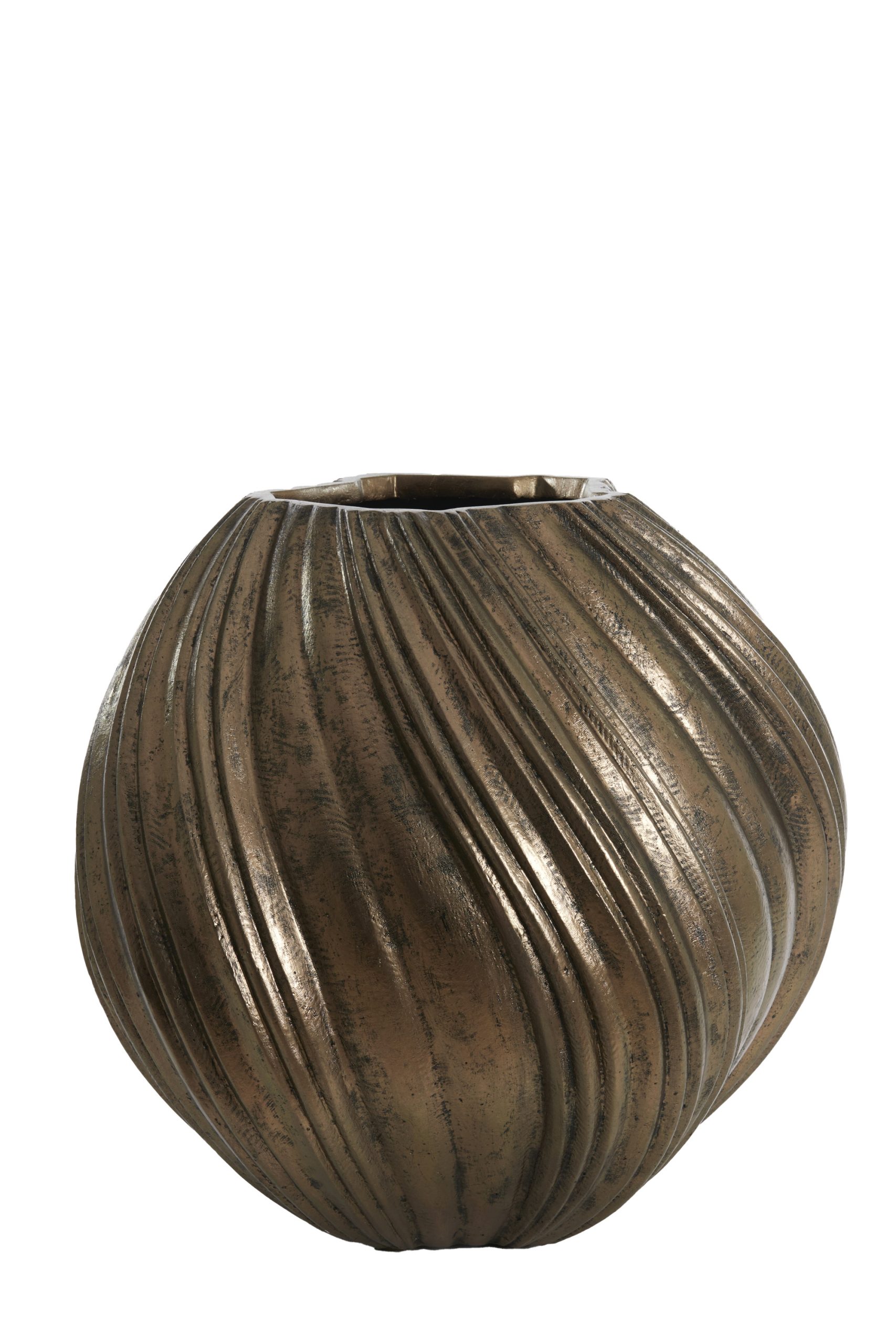 Light & Living Vaas deco Ø65x60 cm YATUNG antiek brons