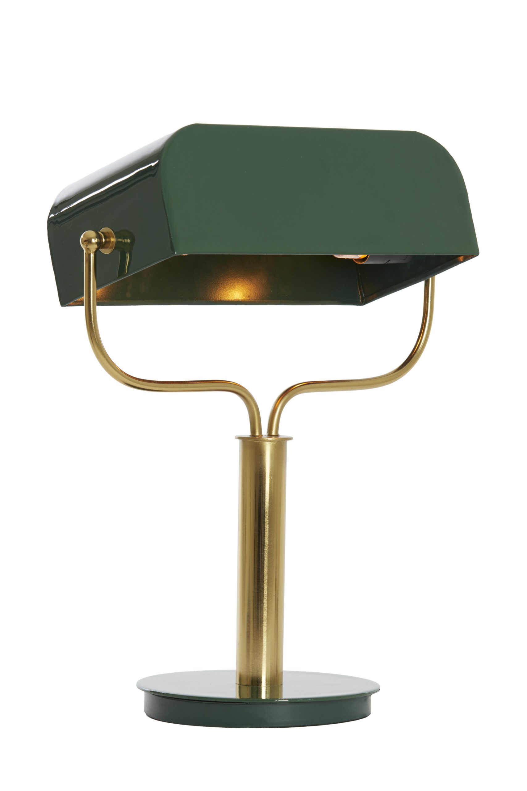 Light & Living Tafellamp 37x14x43 cm AYER glans donker groen+goud