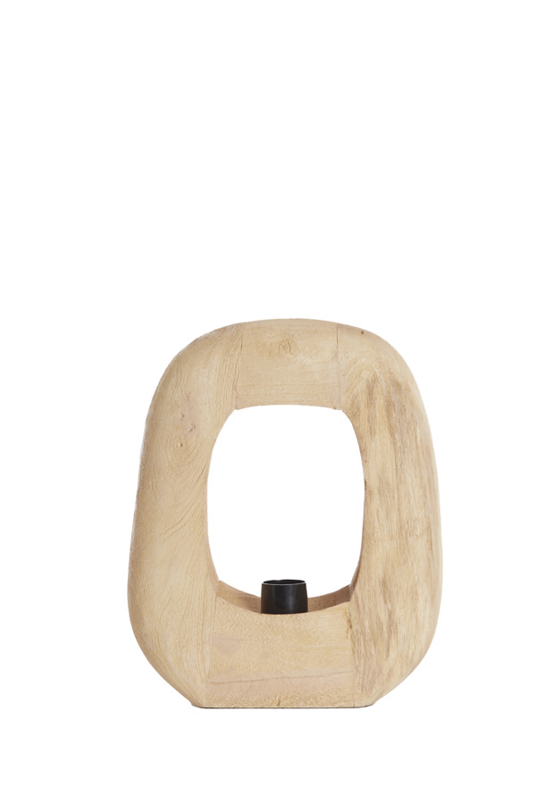 Light & Living Tafellamp 24x8x30 cm KELAFO hout mat naturel
