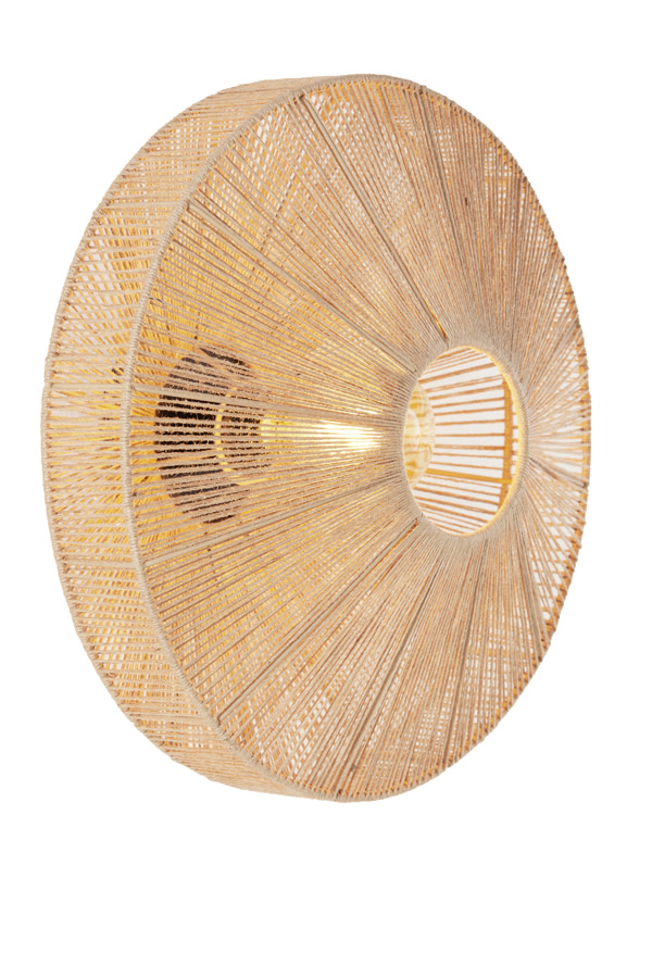 Light & Living Wandlamp Ø43x43 cm LYRA naturel+mat zwart