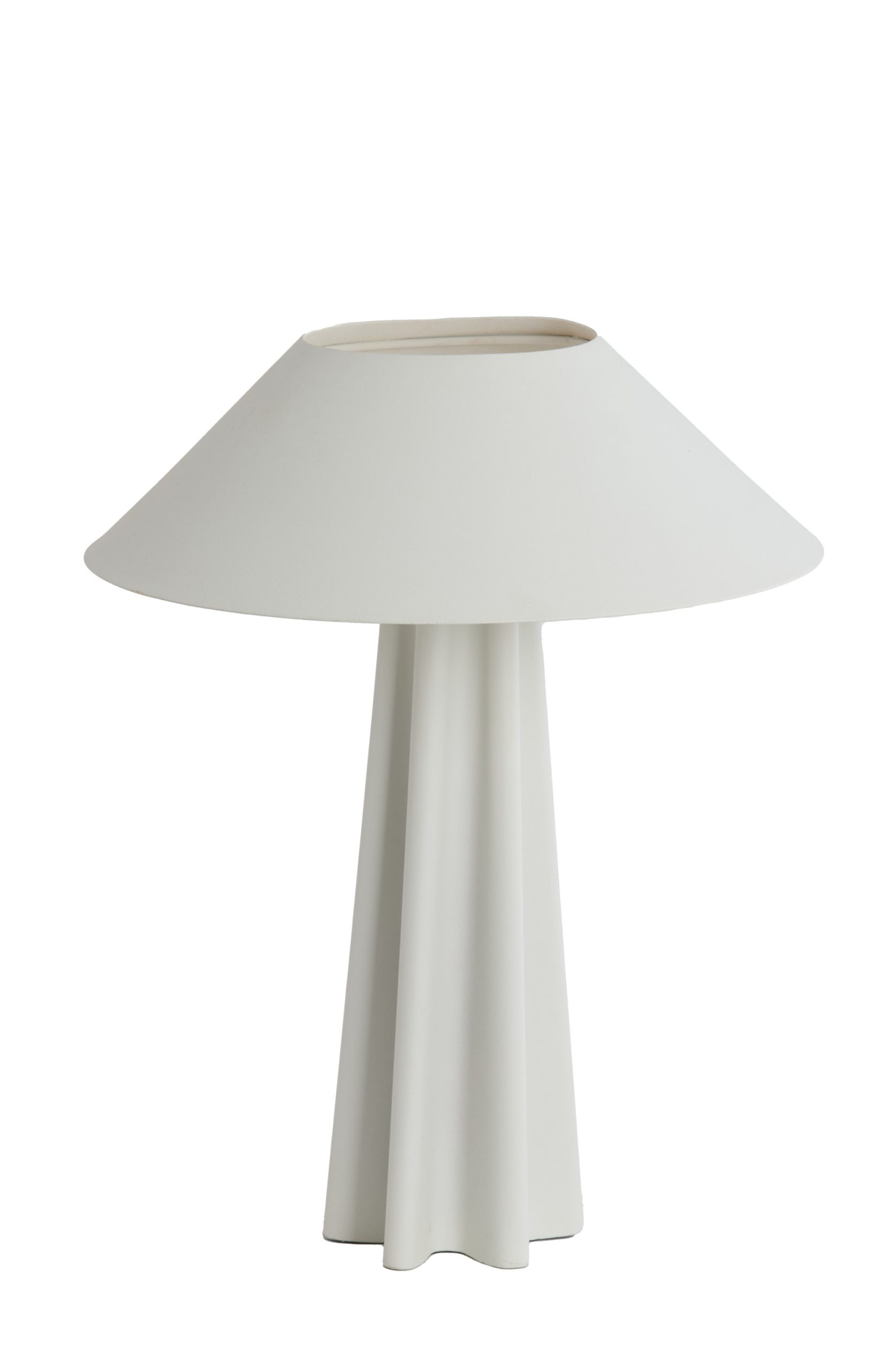 Light & Living Tafellamp E14 Ø38x49 cm CUKAI mat wit