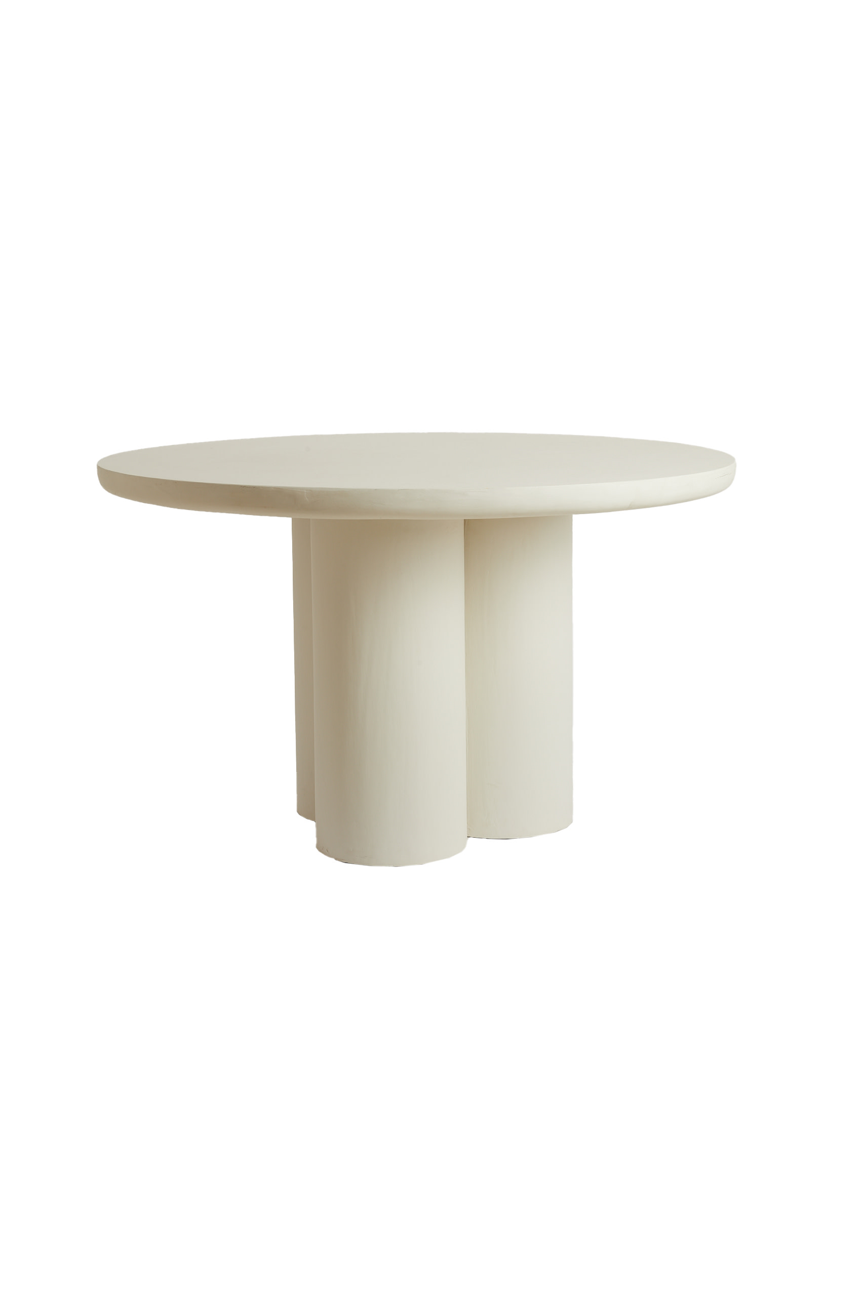 Light & Living Eettafel Ø130x78 cm MIZUHO crème