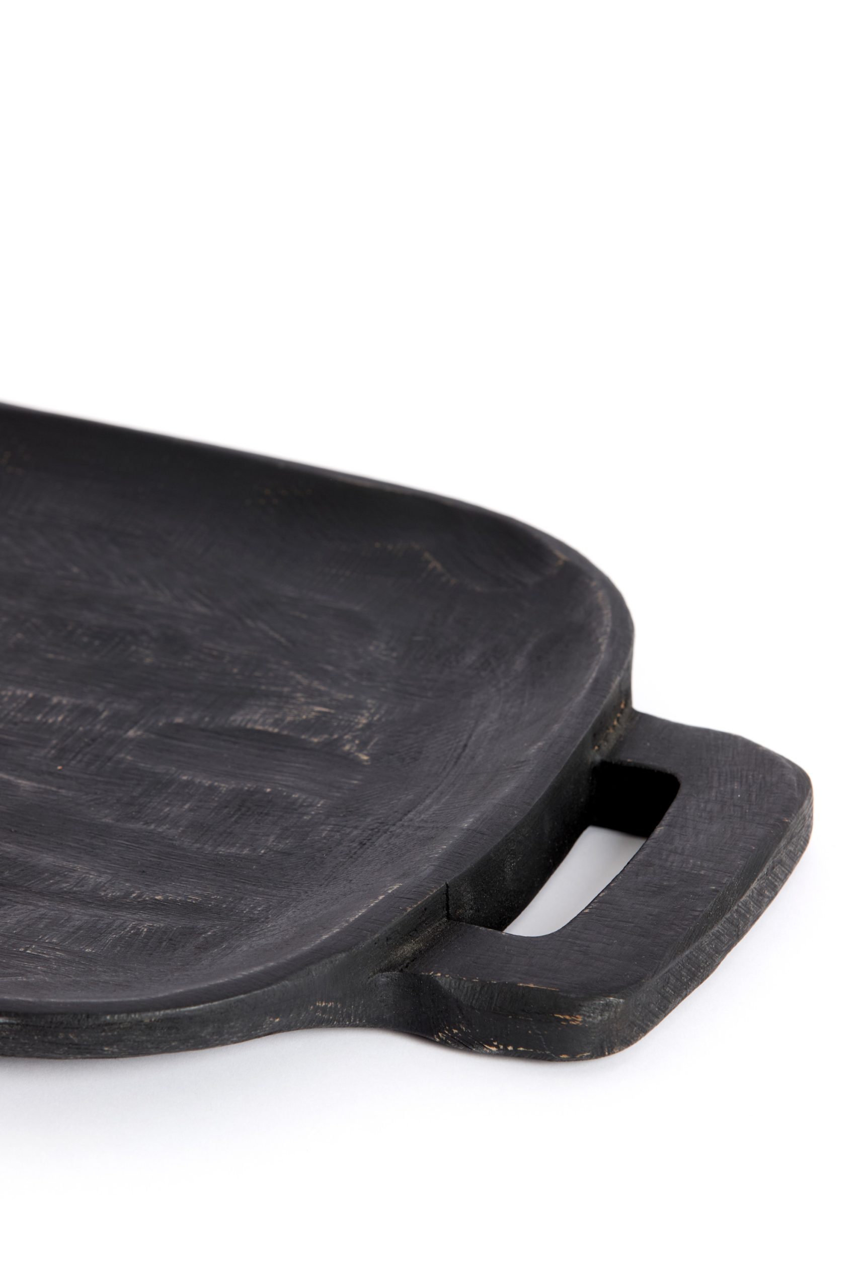Light & Living Snijplank 40x25x3 cm IRSINA mango hout zwart
