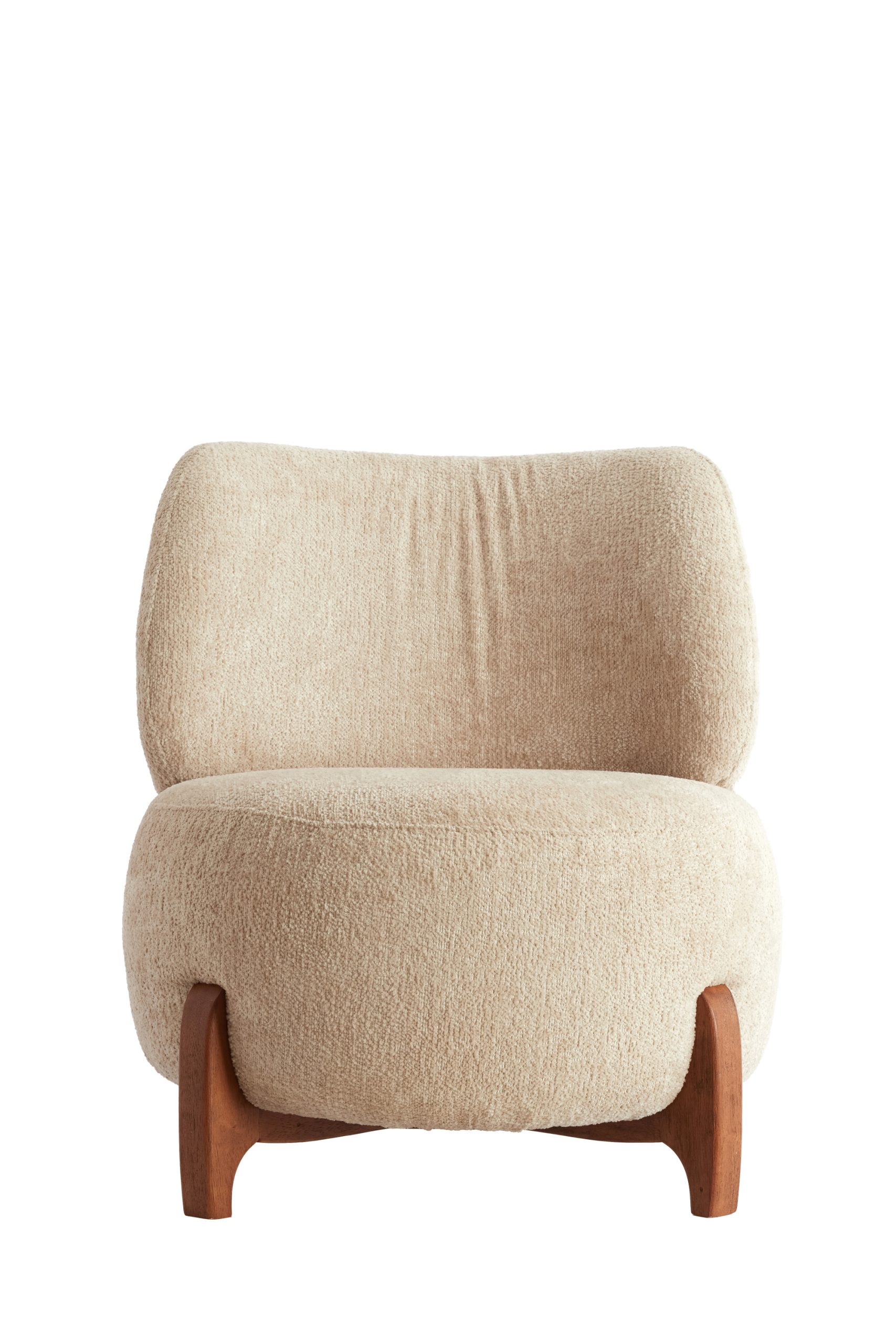 Light & Living Stoel 72,5x70x79 cm BINOA crème+bruin