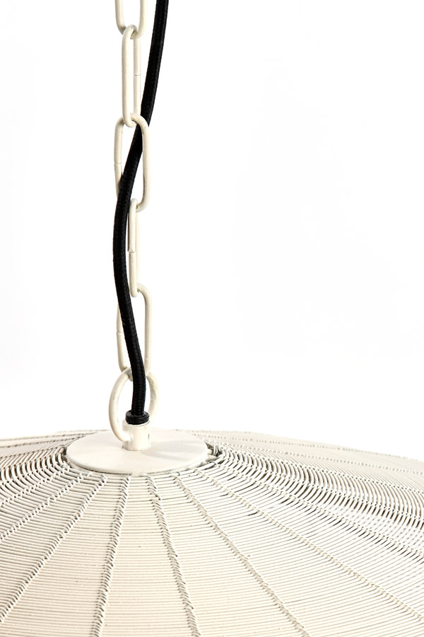 Light & Living Hanglamp Ø51x20 cm BAHOTO mat crème