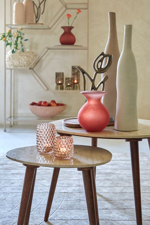 Light & Living Ornament op voet 17x6x35 cm TULIPANU antiek brons