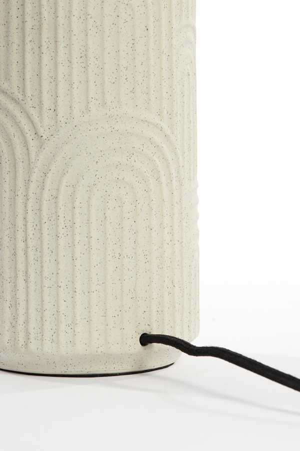 Light & Living Lampvoet Ø15,5x51 cm DIEGO keramiek ecru