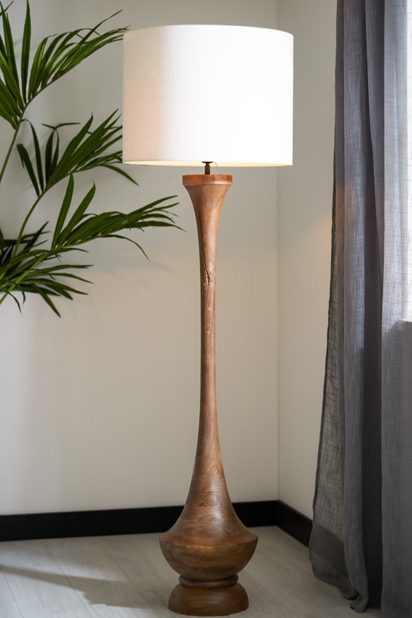 Light & Living Kap cilinder 50-50-38 cm LIVIGNO eiwit