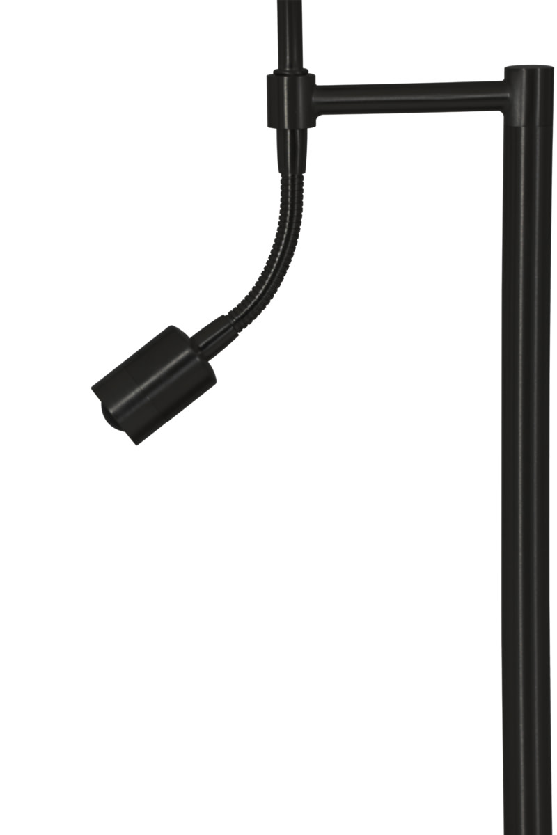 Light & Living Vloerlamp Ø25x138 cm CALGARY mat zwart met LED