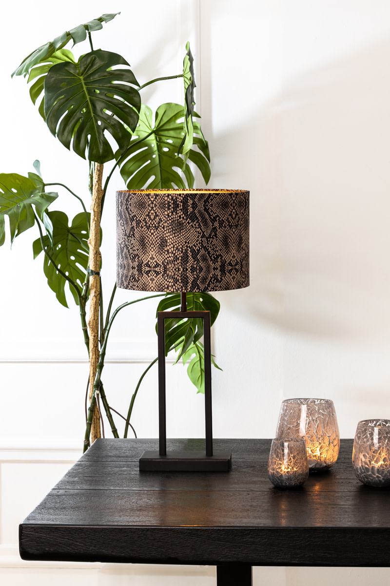 Light & Living Lampvoet 20x10x41 cm SHIVA mat zwart