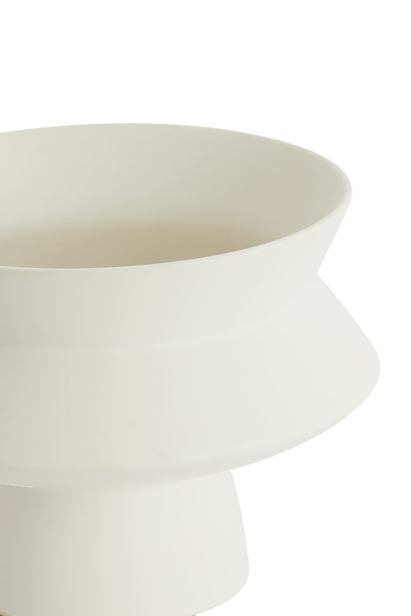 Light & Living Vaas deco Ø27,5x21 cm VICENTO mat wit