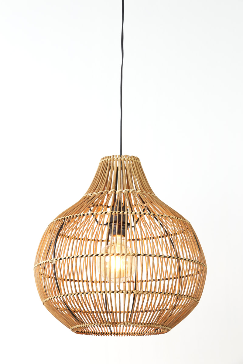 Light & Living Hanglamp Ø40x41,5 cm PACINO rotan donker bruin