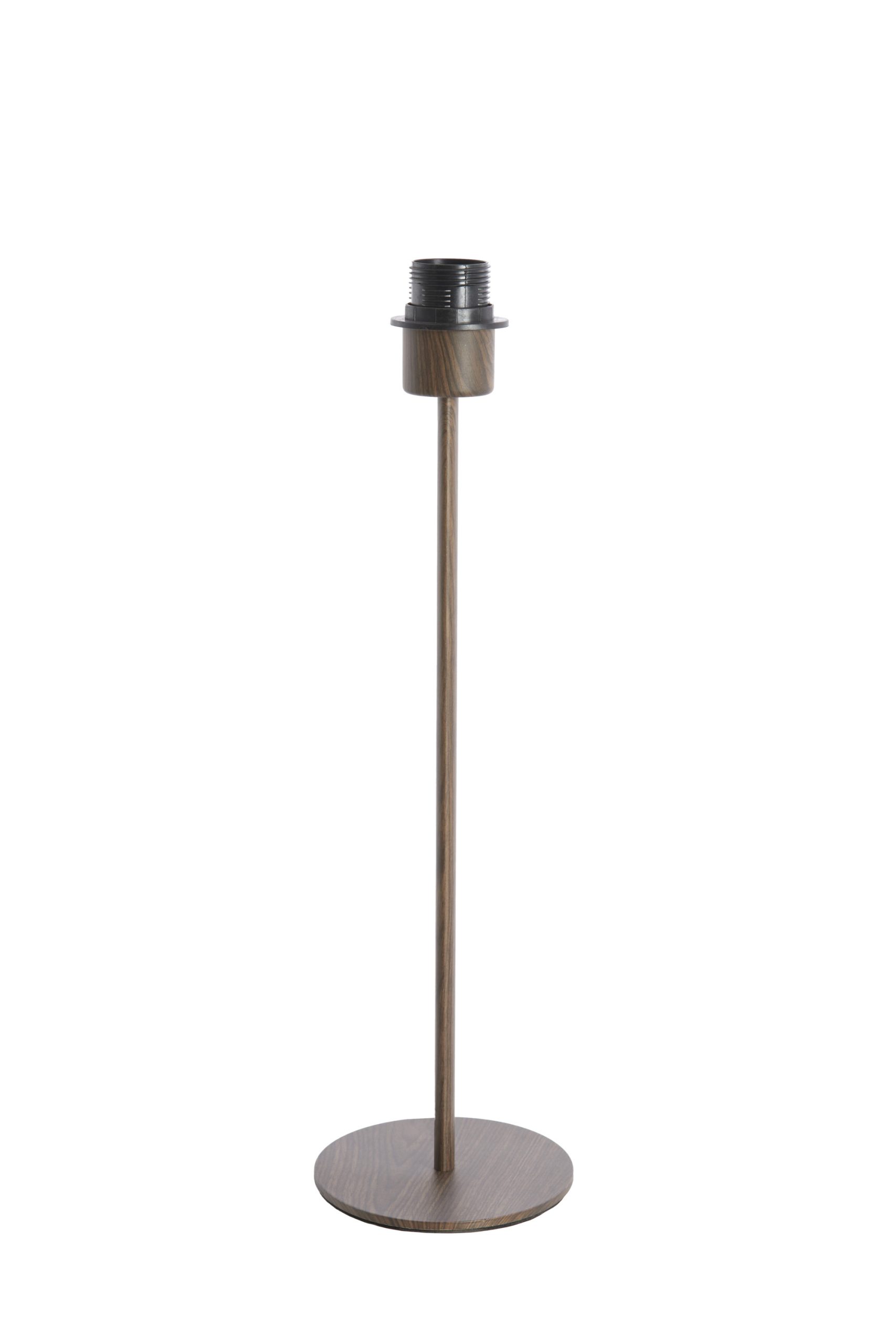 Light & Living Lampvoet 20x13x46 cm CERINI hout print donker bruin