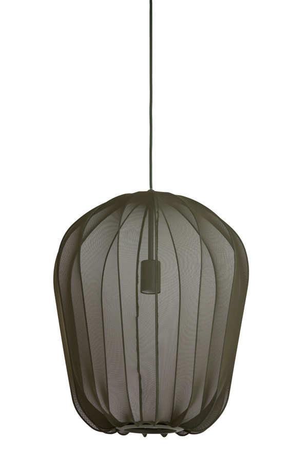 Light & Living Hanglamp Ø42x50 cm PLUMERIA donker groen