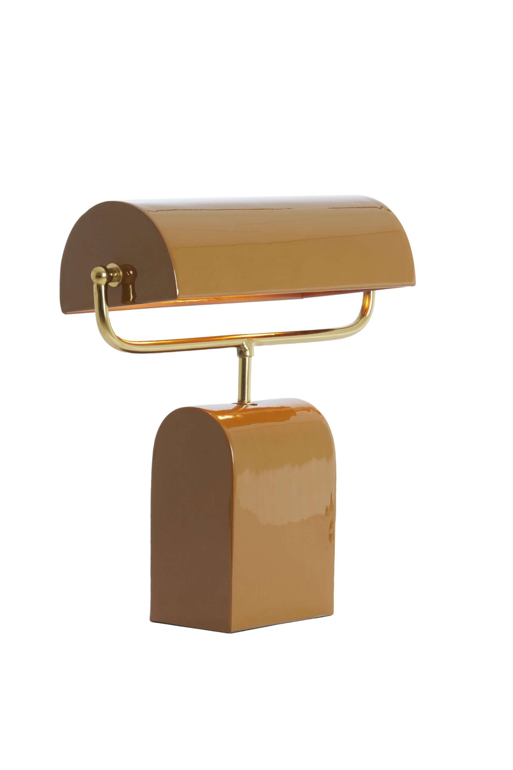 Light & Living Tafellamp 35x15,5x38 cm CARDONA bruin+goud