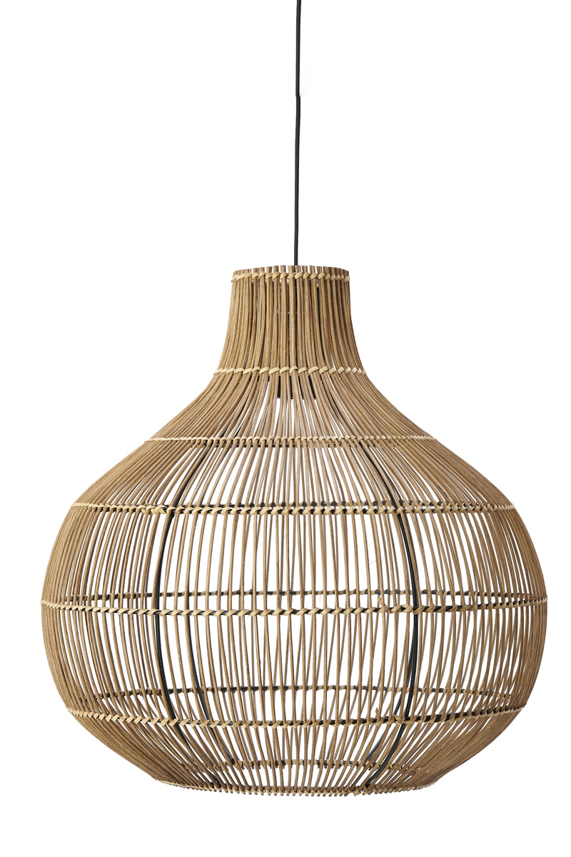 Light & Living Hanglamp Ø50x51,5 cm PACINO rotan donker bruin