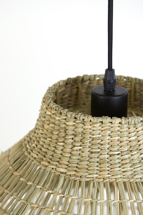 Light & Living Hanglamp Ø55x38 cm LATIKA zeegras naturel