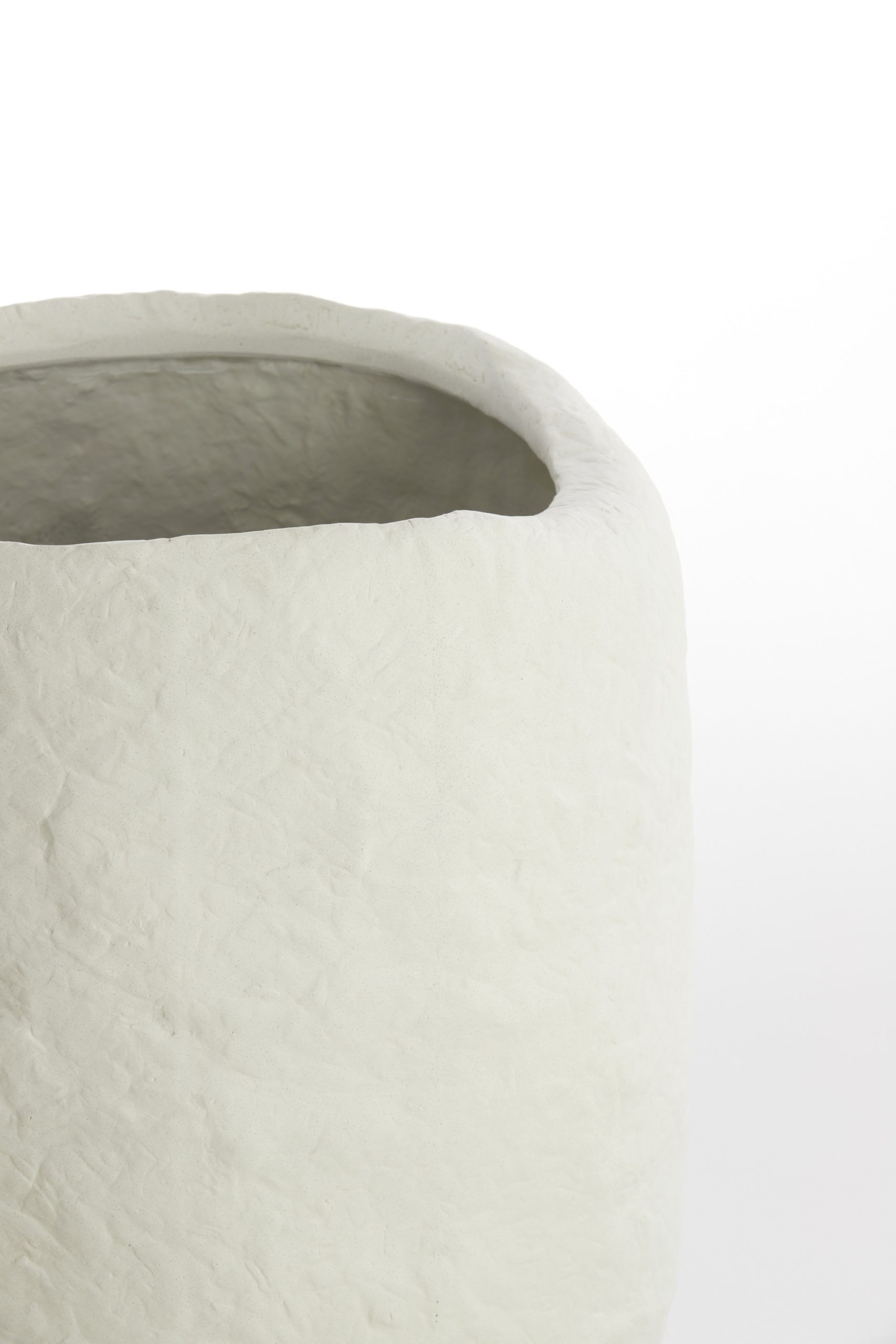 Light & Living Vaas deco Ø59x90 cm TINGRI crème