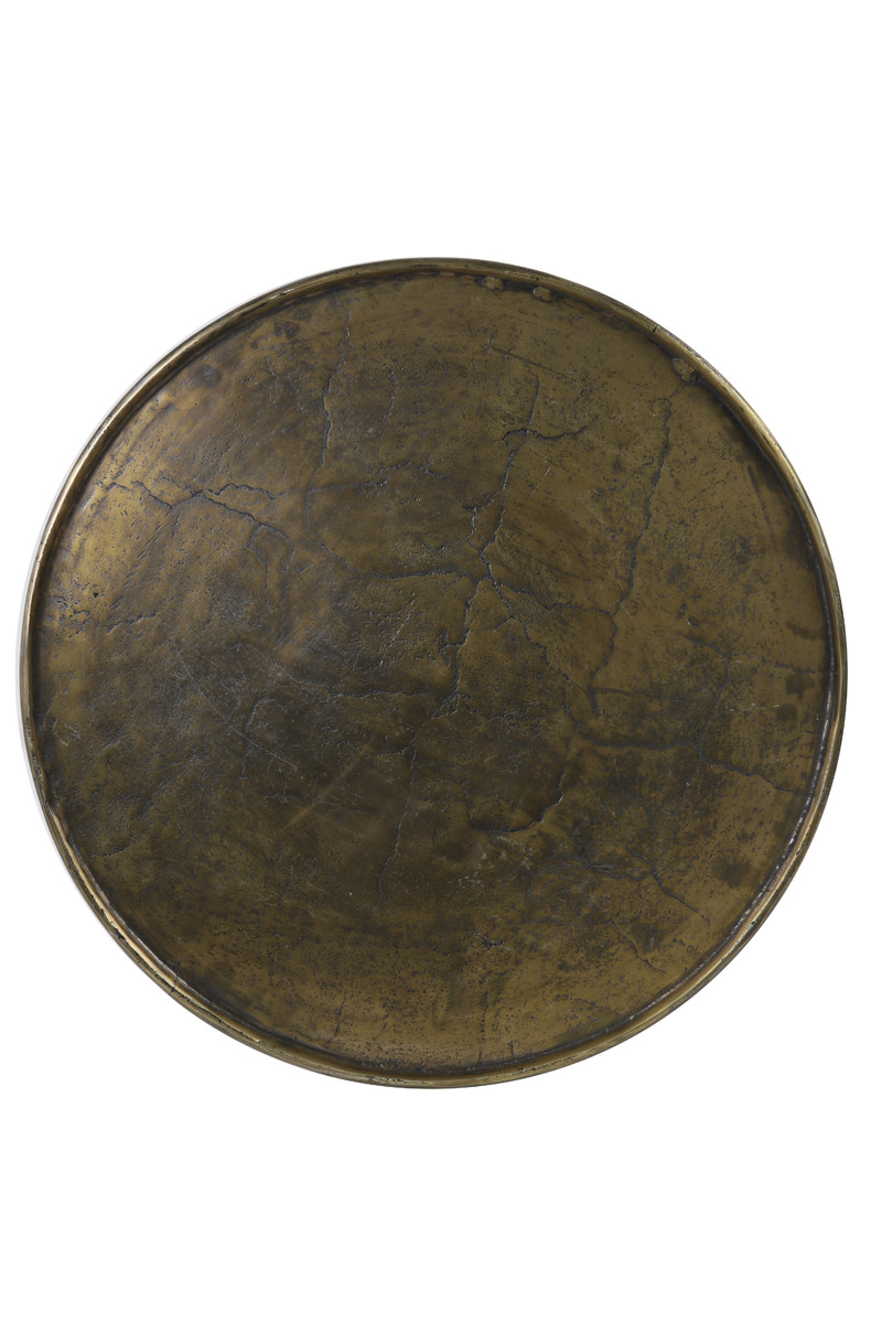 Light & Living Bijzettafel Ø67,5x37 cm BABINA antiek brons