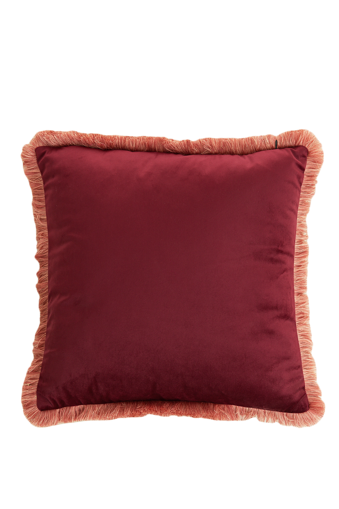 Light & Living Kussen 45x45 cm LIENA velvet bordeaux-licht roze