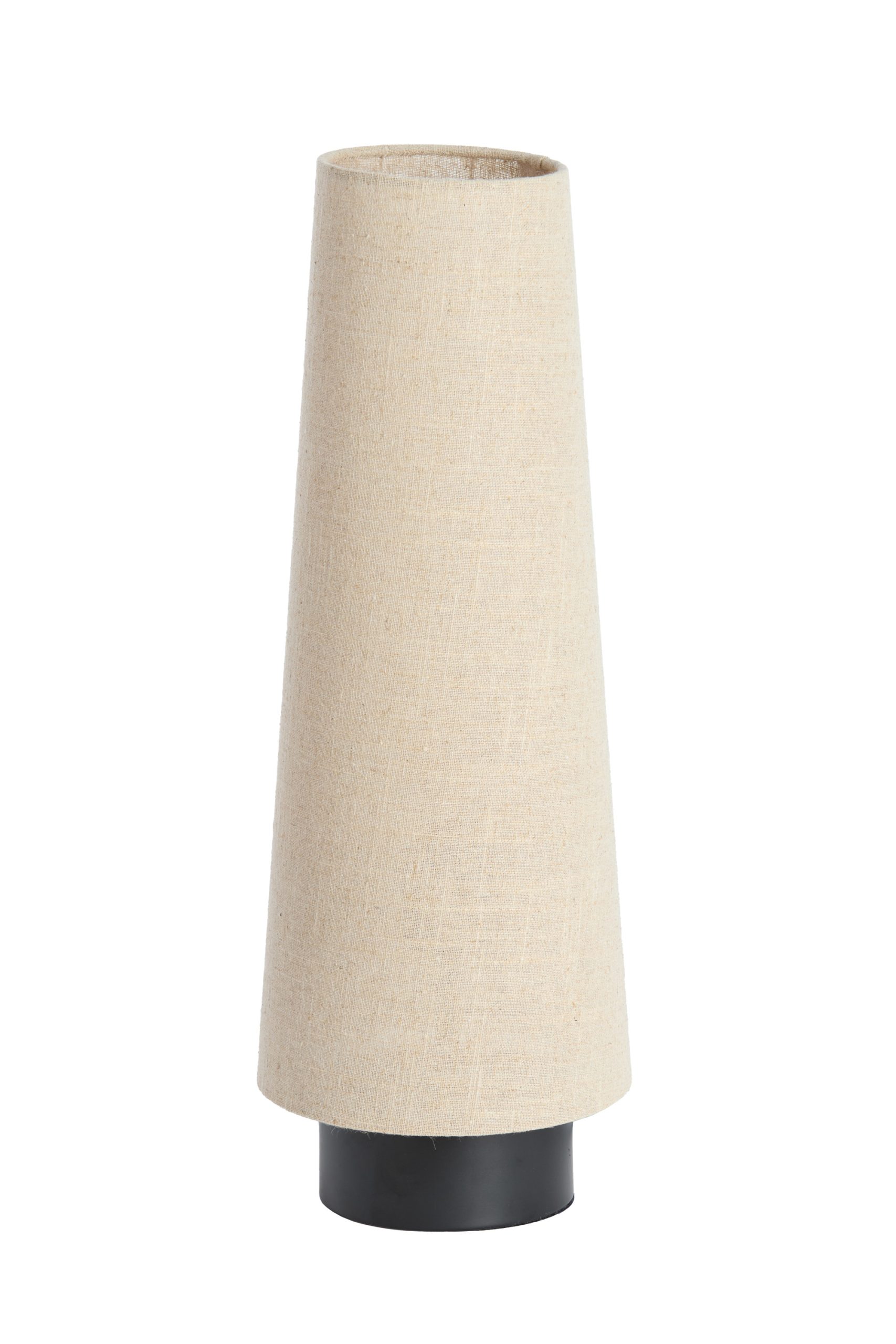 Light & Living Tafellamp Ø19x52,5 cm HOWIE mat zwart+naturel
