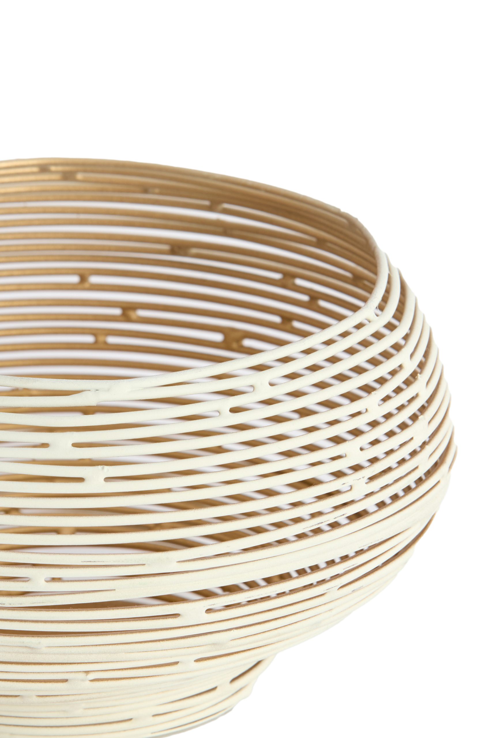 Light & Living Theelicht Ø15x9 cm URBINO mat crème+goud
