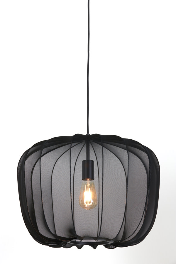 Light & Living Hanglamp Ø50x37,5 cm PLUMERIA zwart