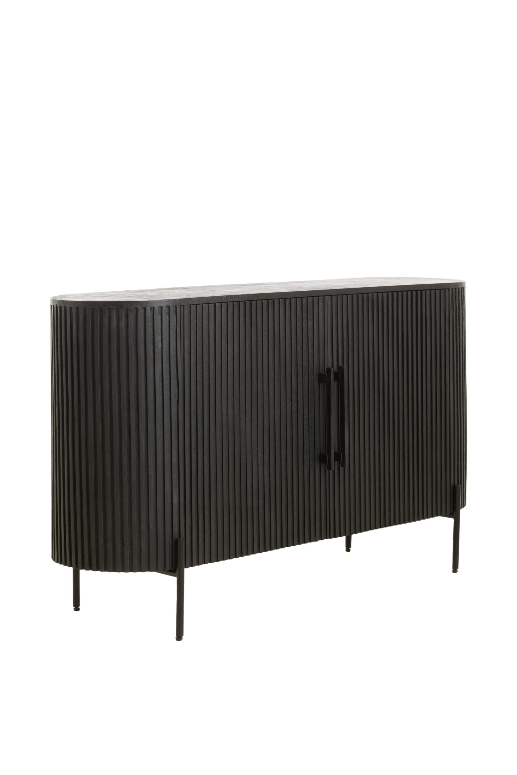 Light & Living Kast 140x40x78 cm DUMOSI hout mat zwart