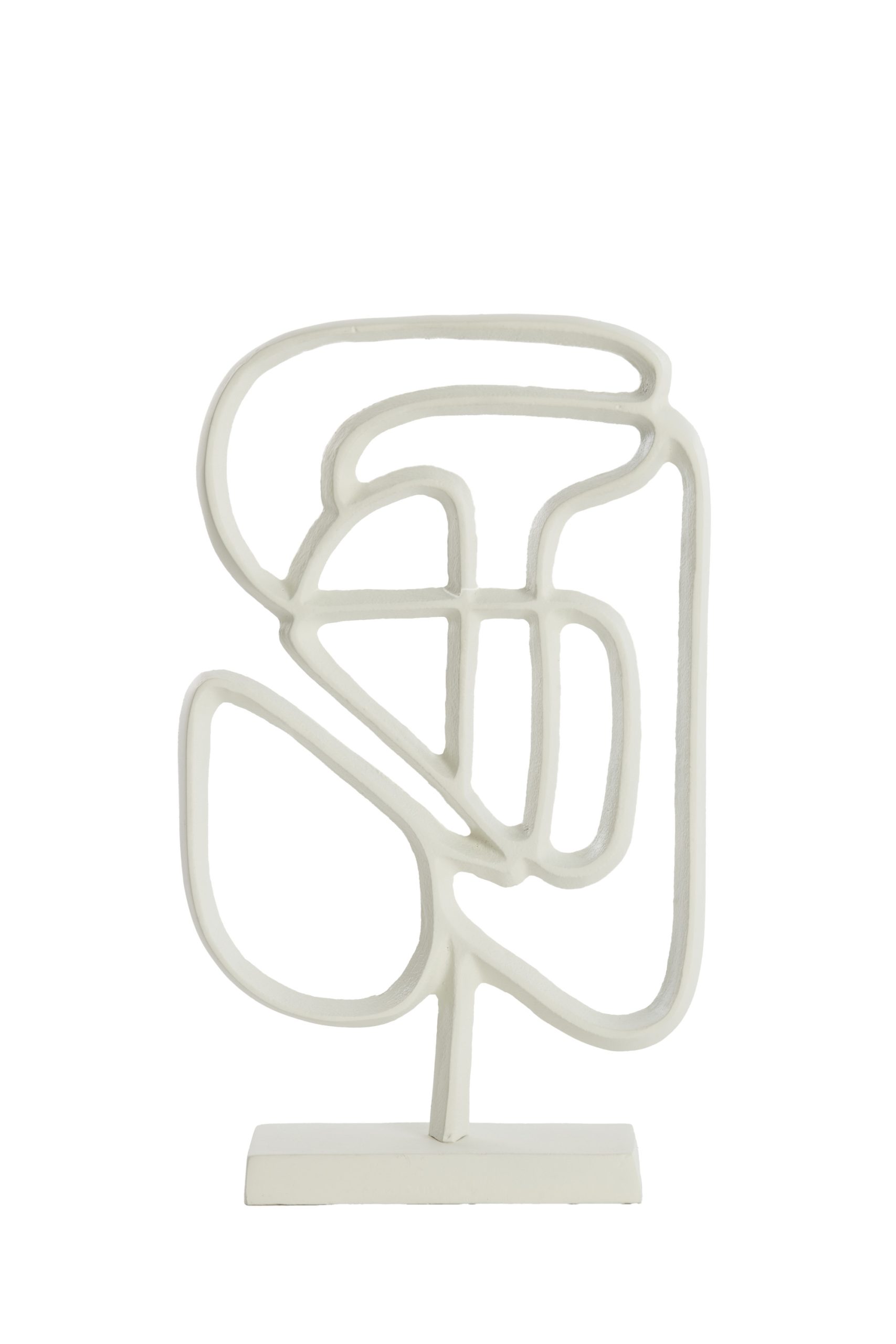 Light & Living Ornament op voet 24x8x39 cm GOLEZA crème