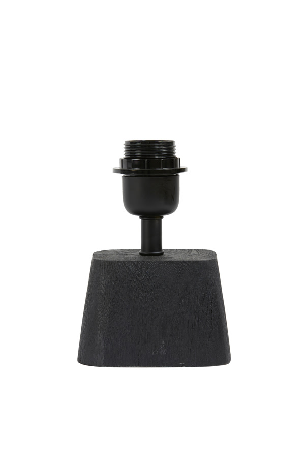 Light & Living Lampvoet 11x9x19 cm KARDAN hout mat zwart