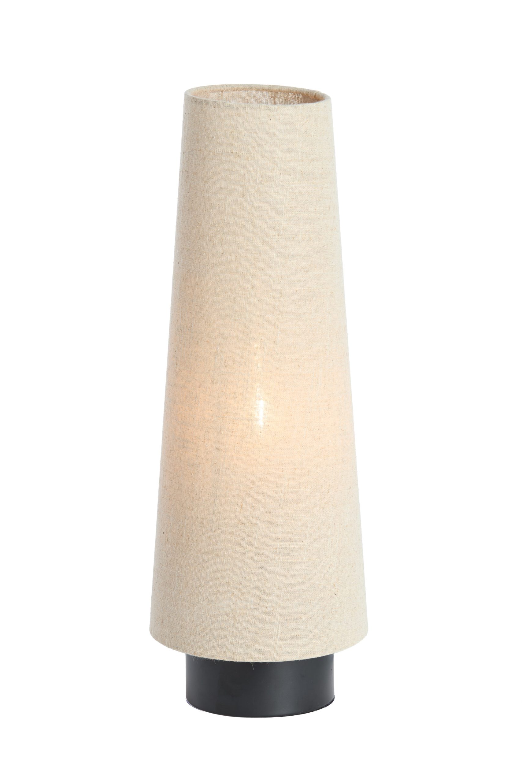 Light & Living Tafellamp Ø19x52,5 cm HOWIE mat zwart+naturel